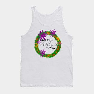 Happy Mother's Day with Garland Tank Top